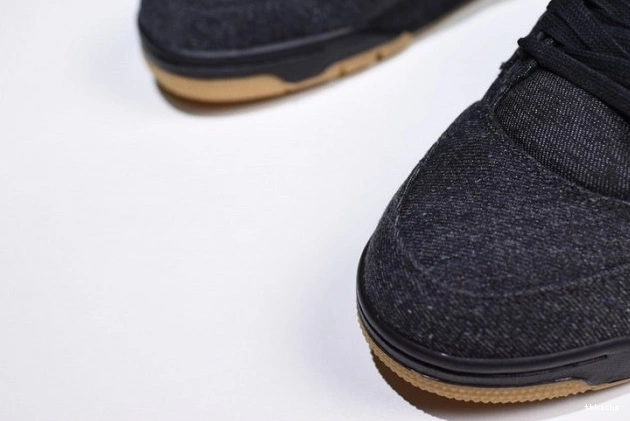Reps TBK Jordan 4 Air AO2571-001 x 'black' Levi's 0714